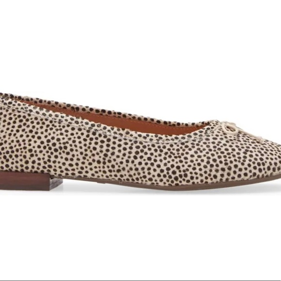 NWOT Madewell Adelle Ballet Flat— Dried Flax Multi (6M) - Picture 3 of 4